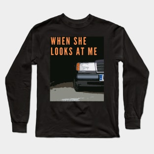 W124 Mercedes E-Class Long Sleeve T-Shirt